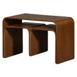 Frey multifunctionele bijzettafel walnoot